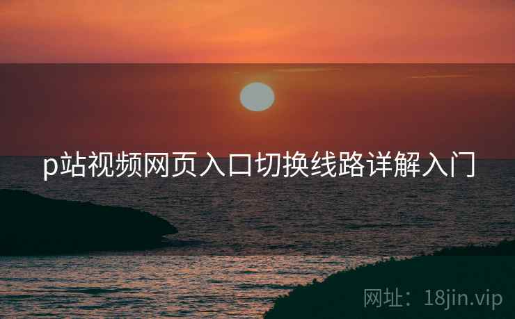 p站视频网页入口切换线路详解入门