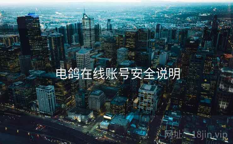 电鸽在线账号安全说明