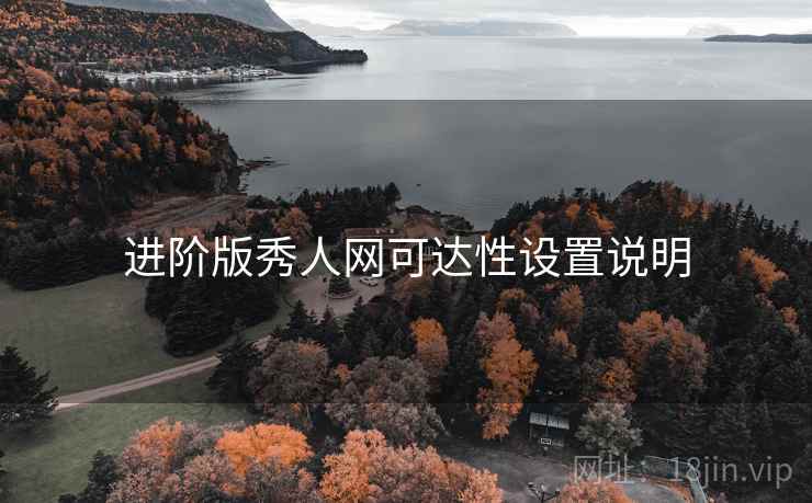 进阶版秀人网可达性设置说明